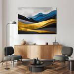 KUNSTDRUCK Golden Peaks 4 90 x 60 cm