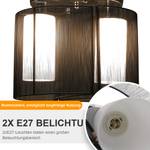 Deckenlampe B31-003V01 Braun - Metall - 48 x 33 x 48 cm