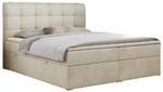 Boxspringbett FAST Beige - Breite: 160 cm - H4