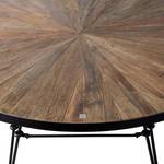 Table Boston Harbor Noir - Bois massif - 140 x 76 x 140 cm