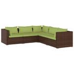 Salon de jardin (lot de 5) 3013632-15 Marron - Vert