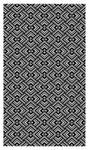 Badläufer Schwarz - Textil - 70 x 1 x 120 cm