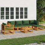 Garten-Lounge-Set 3028504-10 (7-teilig) Grün