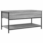 Couchtisch D595 Grau - Tiefe: 100 cm