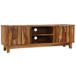 TV-Schrank D162 Braun - Holz teilmassiv - 30 x 40 x 118 cm