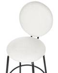 Tabouret de bar EMERY Noir - Blanc