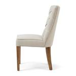 Chaise Balmoral Dining Chair FlandFlax Beige - Textile - 55 x 99 x 67 cm