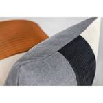 Zierkissenhülle, Dekokissenhülle SCAN Grau - Textil - 45 x 1 x 45 cm