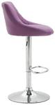 Tabouret de bar Lazio Mauve