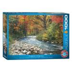 Puzzle  Waldbach 1000 Teile Papier - 26 x 6 x 36 cm