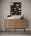 Sideboard OLAR Braun - Holzwerkstoff - 154 x 93 x 38 cm