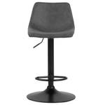 Tabouret De Bar OMALET Noir - Gris