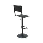 Tabouret de bar Clem (Lot de 2) Noir