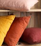 Housse de coussin Linn Jaune