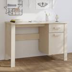 Schreibtisch 3015246 Braun - Holzwerkstoff - Massivholz - Holzart/Dekor - 113 x 75 x 50 cm