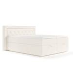 Premium Boxspringbett Jayleen Creme - Breite: 140 cm