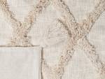 Couverture GUNA Beige - Blanc - Fibres naturelles - 130 x 1 x 180 cm