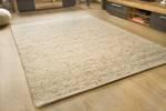 Handwebteppich Murnau Beige - 250 x 250 cm