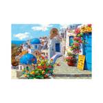 Puzzle Frühling auf Santorini Papier - 27 x 5 x 38 cm