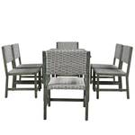 Gartenlounge-Set 7tlg Phanes Ⅳ Grau