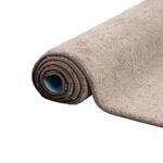 Hochflor Velours Teppich Mona Taupe - 100 x 200 cm