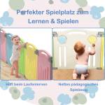 Laufgitter Laufstall Baby Kunststoff - 4 x 58 x 33 cm