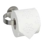 Toilettenpapierhalter Edelstahl silber Silber - Metall - 16 x 6 x 9 cm