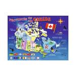 Puzzle von 100 Teile Kanada Karte