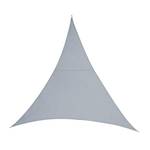 Voile d'ombrage triangle PES gris clair 300 x 245 cm