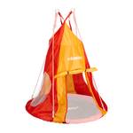 Zelt für Nestschaukel rot-orange Orange - Rot - Textil - 110 x 130 x 110 cm