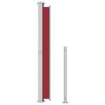 Seitenmarkise 3005782 Rot - 500 x 220 cm