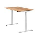 Höhenverstellbarer Tisch Easydesk Massiv Breite: 140 cm - Weiß