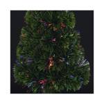 Sapin de Noel Fibre Optique - H60 - sect Vert - Matière plastique - 30 x 30 x 30 cm