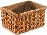 Kaminholzkorb FIREW 29304-31 Braun - Rattan - 40 x 29 x 54 cm