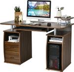 Computertisch Schreibtisch Braun - Holzwerkstoff - 55 x 85 x 120 cm