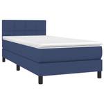 Boxspringbett 3017265-9 Blau - 90 x 193 cm