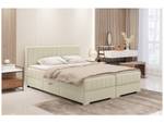 Boxspringbett Piaf Creme - Breite: 186 cm - H4