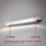 LED Unterbauleuchte BKL1211 Silber - Kunststoff - 7 x 3 x 55 cm