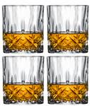 Whiskyglas Moray 4er Set Naturfaser - 2 x 10 x 8 cm