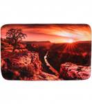 Badteppich Grand Canyon 50 x 80 cm Orange - Textil - 50 x 2 x 80 cm