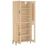 Highboard DE3876 Braun - Holzwerkstoff - 34 x 180 x 70 cm