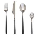 Besteck-Set aus Edelstahl LYA Grau - Metall - 25 x 5 x 25 cm