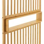 Raumteiler Fron Braun - Bambus - 40 x 197 x 76 cm