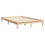 Bettgestell-K-15117 Braun - Holzwerkstoff - 132 x 26 x 212 cm