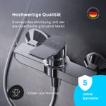 AM.PM Duscharmatur Wasserhahn Bad Silber