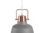 Lampe suspension NARMADA Cuivre - Gris