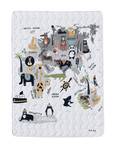 Gesteppte Kinderbettdecke Animal World Textil - 1 x 200 x 140 cm