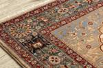 Tapis Keshan Franges Rosette Oriental 160 x 230 cm