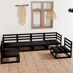 Salon de jardin (lot de 6) 3009895-1 Noir