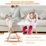 Babyhochstuhl Beige - Holzwerkstoff - 70 x 105 x 70 cm